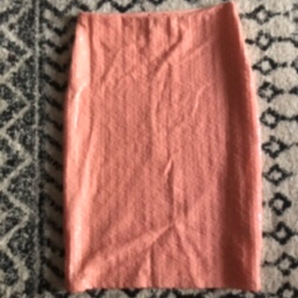 H&M Sequined Pencil Skirt